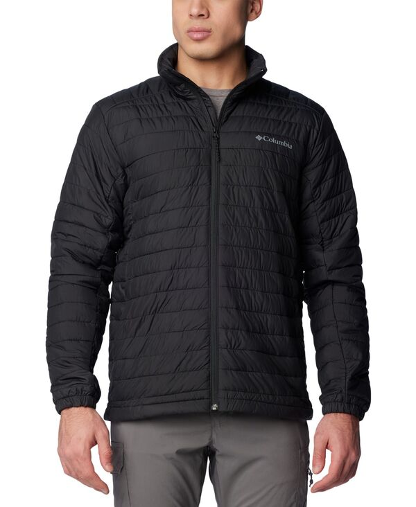 【送料無料】 コロンビア メンズ ジャケット・ブルゾン ダウンジャケット アウター Men's Silver Falls Quilted Packable Full-Zip Puffer Jacket Black