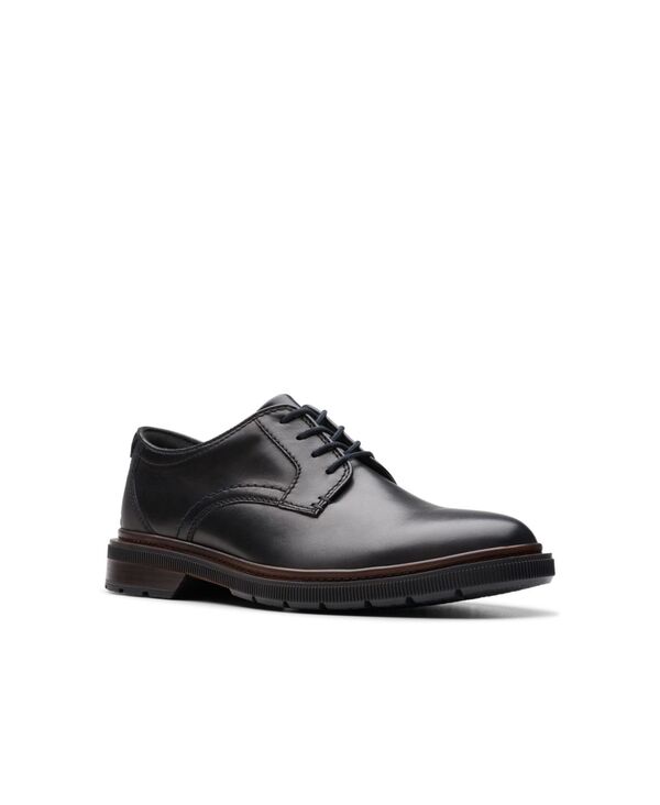 【送料無料】 クラークス メンズ スリッポン・ローファー シューズ Men's Collection Burchill Derby Slip On Shoes Black Leather