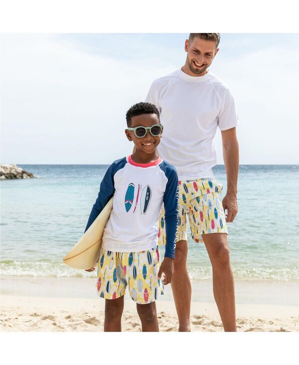 【送料無料】 スナッパーロック メンズ ハーフパンツ・ショーツ 水着 Men's Rock The Board Swim Short Yellow