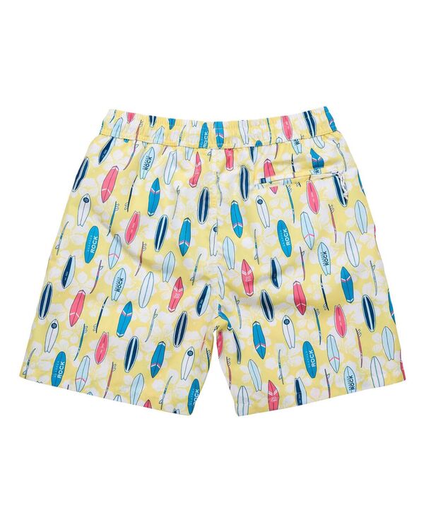 【送料無料】 スナッパーロック メンズ ハーフパンツ・ショーツ 水着 Men's Rock The Board Swim Short Yellow