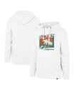 【送料無料】 47ブランド メンズ パーカー・スウェット フーディー アウター Men's White Miami Dolphins Go Fins Regional Headline Pullover Hoodie White(4)