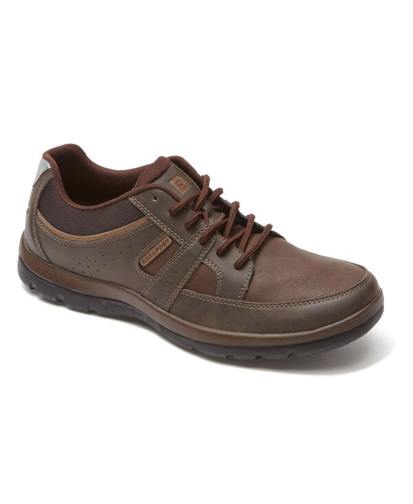 【送料無料】 ロックポート メンズ スニーカー シューズ Men's Get Your Kicks Lightweight Blucher Shoes Brown