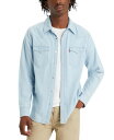 【送料無料】 リーバイス メンズ シャツ トップス Men's Classic Standard Fit Western Shirt Evergreen