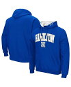  コロシアム メンズ パーカー・スウェット フーディー アウター Men's Royal Hamilton Continentals Arch & Logo Pullover Hoodie Royal