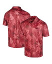 【送料無料】 コロシアム メンズ ポロシャツ トップス Men's Cardinal Arkansas Razorbacks Palms Team Polo S...