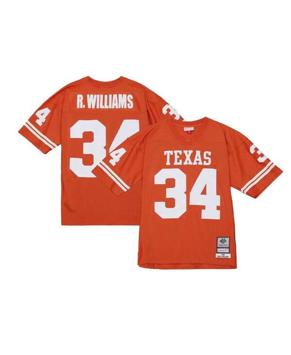 【送料無料】 ミッチェル&ネス メンズ シャツ トップス Men's Ricky Williams Texas Orange Texas Longhorns Throwback Jersey Texas Orange