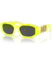 ヴェルサーチ 【送料無料】 ヴェルサーチ メンズ サングラス・アイウェア アクセサリー Biggie Unisex Sunglasses VE4361 Biggie Yellow Fluo