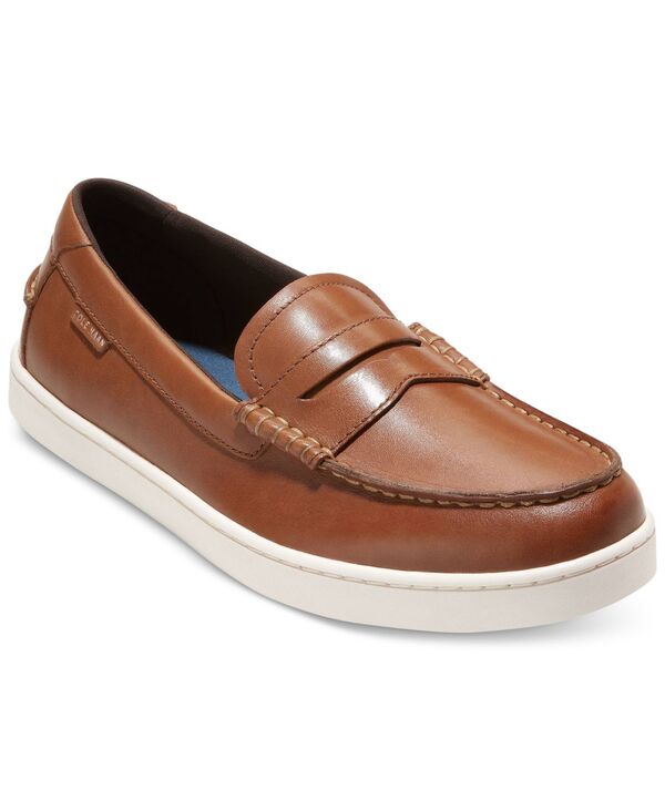 【送料無料】 コールハーン メンズ スリッポン・ローファー シューズ Men's Nantucket Slip-On Penny Loafers Ch British Tan/ivory