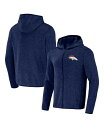 【送料無料】 ファナティクス メンズ パーカー・スウェット フーディー アウター Men's NFL x Darius Rucker Collection by Navy Denver Broncos Fleece Pullover Hoodie Navy(4)