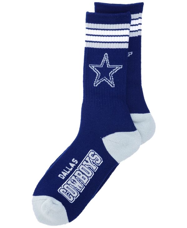 ̵ ե٥եå    Dallas Cowboys 4 Stripe Deuce Crew 504 Sock Navy/Gray