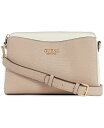 yz QX fB[X V_[obO obO Lyndi Small Triple Compartment Girlfriend Crossbody Beige Multi