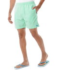 【送料無料】 ガイ ハーヴェイ メンズ ハーフパンツ・ショーツ ボトムス Men's Tonal Print Volley Swim Trunks Beach Glass