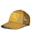 【送料無料】 ラッキーブランド レディース 帽子 アクセサリー Women's Patch Trucker Cap Gold
