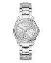 yz QX fB[X rv ANZT[ Women's Analog Silver-Tone Stainless Steel Watch 36mm Silver-Tone