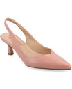 【送料無料】 ジュルネ コレクション レディース パンプス シューズ Women's Mikoa Slingback Heels Mauve Faux Leat...