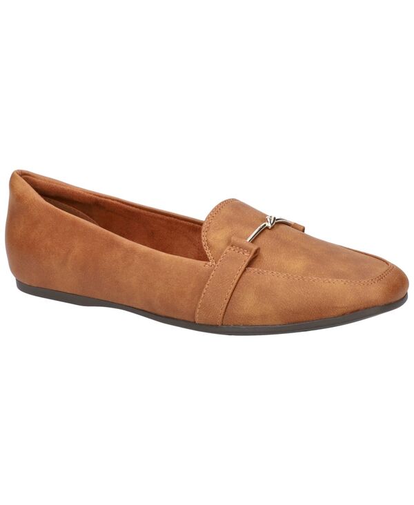 【送料無料】 イージーストリート レディース パンプス シューズ Women's Meera Square Toe Flats Tan