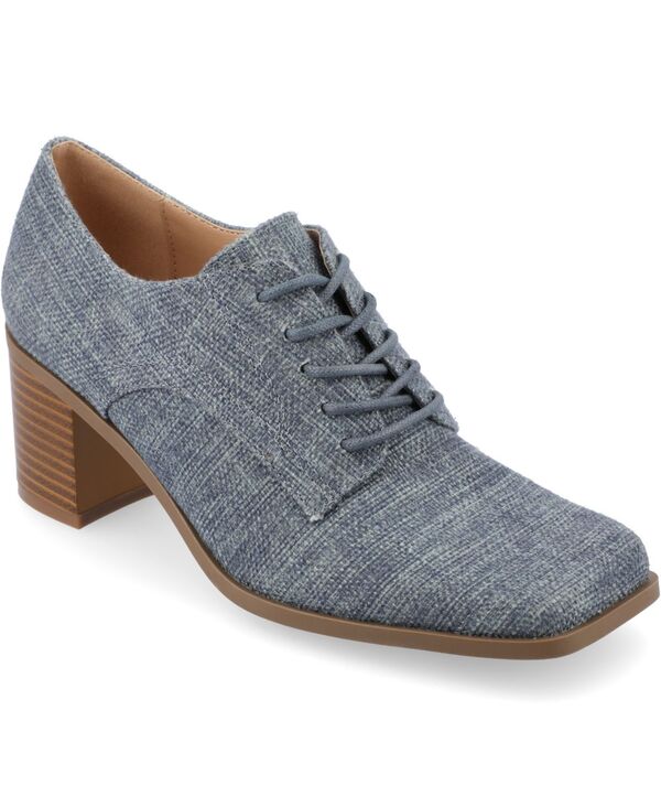 【送料無料】 ジュルネ コレクション レディース スリッポン・ローファー シューズ Women's Sylvan Square Toe Loafers Denim