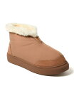  ディアフォームズ レディース ブーツ・レインブーツ シューズ Fireside by Dear foams Women's Shearling Warm Up Bootie Driftwood