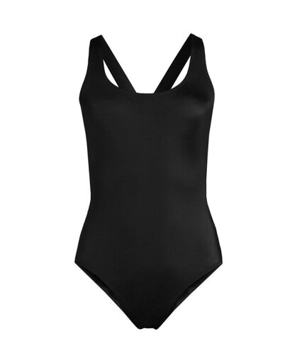 【送料無料】 ランズエンド レディース 上下セット 水着 Women's Plus Size Chlorine Resistant Scoop Neck X-Back High Leg Soft Cup Tug less Sporty One Piece SW Black 【送料無料】 ランズエンド レディース 上下セット 水着 Women's Plus Size Chlorine Resistant Scoop Neck X-Back High Leg Soft Cup Tug less Sporty One Piece SW Black