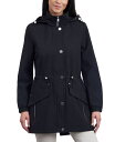yz htHO fB[X WPbgEu] AmbN AE^[ Women's Water-Resistant Hooded Anorak Coat Black