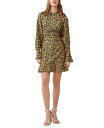 【送料無料】 フレンチコネクション レディース ワンピース トップス Women 039 s Aleezia Flavia Floral Print A-Line Dress Forest Green