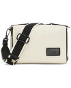 yz JoNC fB[X V_[obO obO Beecher Top Zip Crossbody with Adjustable Web Strap White/Black