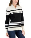 yz PXRbg fB[X Vc gbvX Women's 1/4-Zip Pullover Top Pebble