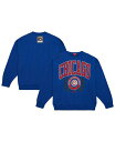 yz ~b`F&lX fB[X p[J[EXEFbg AE^[ Women's Royal Chicago Cubs Logo Lt 2.0 Pullover Sweatshirt Royal