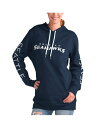 yz W[X[ tH[n[ oC J[ oNX fB[X p[J[EXEFbg t[fB[ AE^[ Women's College Navy Seattle Seahawks Extra Inning Pullover Hoodie Navy