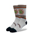 【送料無料】 スタンス メンズ 靴下 アンダーウェア Men's and Women's San Antonio Spurs 2023/24 City Edition Crew Socks White