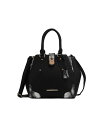 【送料無料】 MKFコレクション レディース ハンドバッグ バッグ Lorena Snake embossed Women's Satchel Bag by Mia K Black