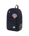 【送料無料】 ハーシェル レディース バックパック・リュックサック バッグ New York Knicks Settlement Black Backpack Black