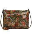 【送料無料】 パトリシアナシュ レディース ショルダーバッグ バッグ Kirby East West Leather Crossbody Vintage Italian Floral