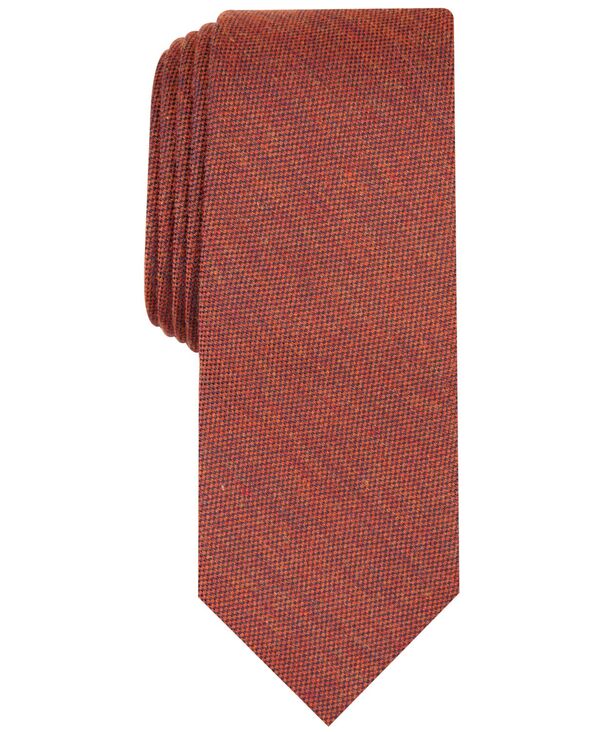 yz o[X[ Y lN^C ANZT[ Men's Dunbar Solid Slim Tie Cognac