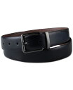 【送料無料】 カルバンクライン メンズ ベルト アクセサリー Men's Reversible Textured Dress Belt Black/Brown