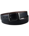  カルバンクライン メンズ ベルト アクセサリー Men's Reversible Textured Dress Belt Black/Brown