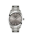 yz eB\bg Y rv ANZT[ Men's Swiss Gentleman Gray Titanium Bracelet Watch 40mm Grey