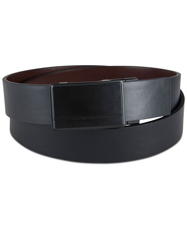 【送料無料】 アルファニ メンズ ベルト アクセサリー Men's Reversible Compression Buckle Belt Black/Brown