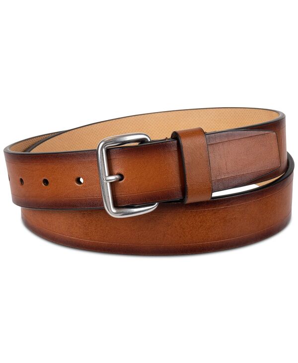 【送料無料】 コールハーン メンズ ベルト アクセサリー Men's Wakefield Burnished Dress Belt Tan