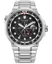 yz V`Y Y rv ANZT[ Eco-Drive Men's Endeavor Stainless Steel Bracelet Watch 44mm Silver-tone