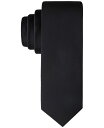【送料無料】 カルバンクライン メンズ ネクタイ アクセサリー Men's Unison Solid Tie Black