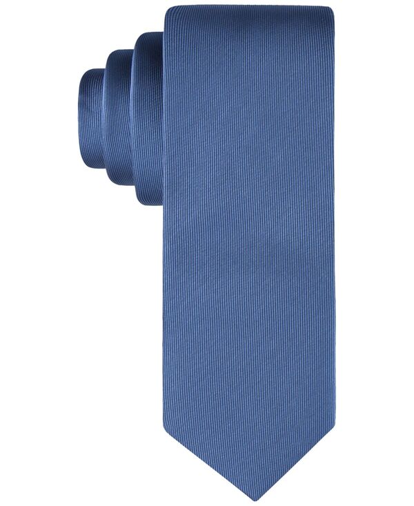 カルバン・クライン ネクタイ 【送料無料】 カルバンクライン メンズ ネクタイ アクセサリー Men's Unison Solid Tie Blue