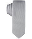 【送料無料】 カルバンクライン メンズ ネクタイ アクセサリー Men's Unison Solid Tie Gray