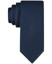 【送料無料】 カルバンクライン メンズ ネクタイ アクセサリー Men's Silver-Spun Solid Tie Navy