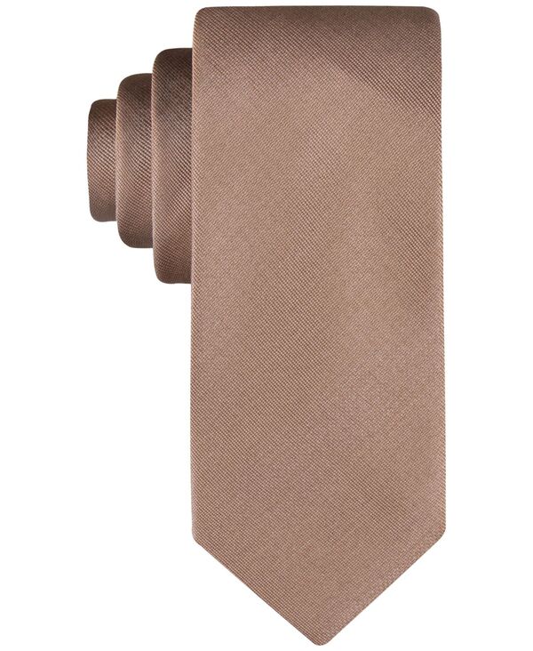 yz JoNC Y lN^C ANZT[ Men's Solid Tie Taupe