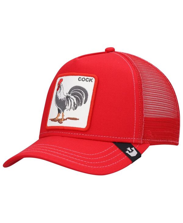 グーリン ブラザーズ 【送料無料】 グーリンブラザーズ メンズ 帽子 アクセサリー Men's Red The Rooster Trucker Snapback Hat Red