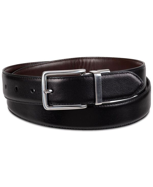 【送料無料】 コールハーン メンズ ベルト アクセサリー Men's Reversible Dress Belt Charcoal