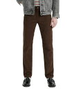 【送料無料】 リーバイス メンズ デニムパンツ ボトムス Men 039 s 511 Slim-Fit Corduroy Pants Chocolate Brown Cord