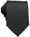 【送料無料】 ペリーエリス メンズ ネクタイ アクセサリー Men's Oxford Solid Tie Black