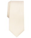 【送料無料】 ペリーエリス メンズ ネクタイ アクセサリー Men's Oxford Solid Tie Cream